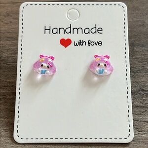🎄 5 for $25 🎄 Handmade My Melody earrings